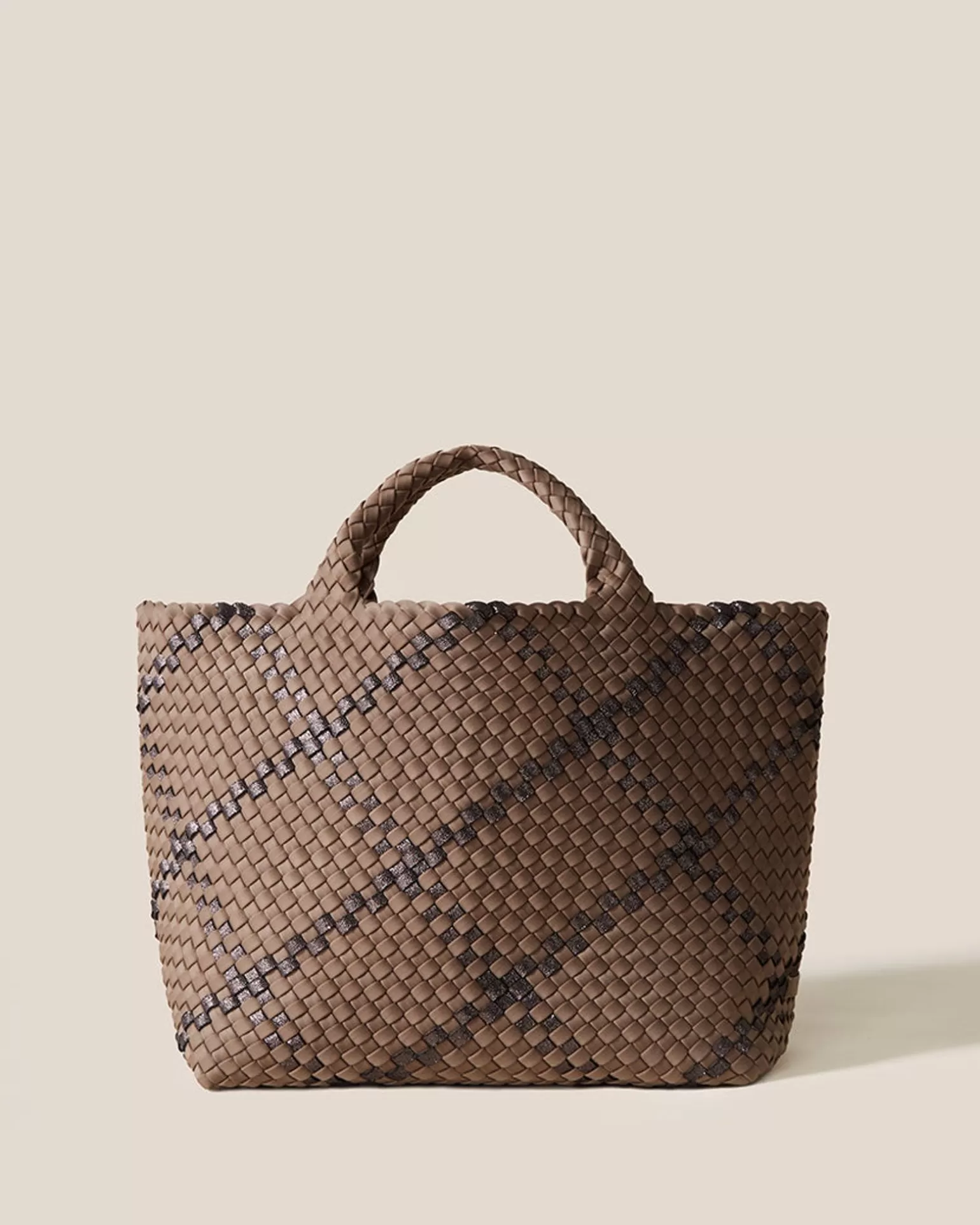Totes<NAGHEDI St. Barths Medium Tote Plaid Mojave
