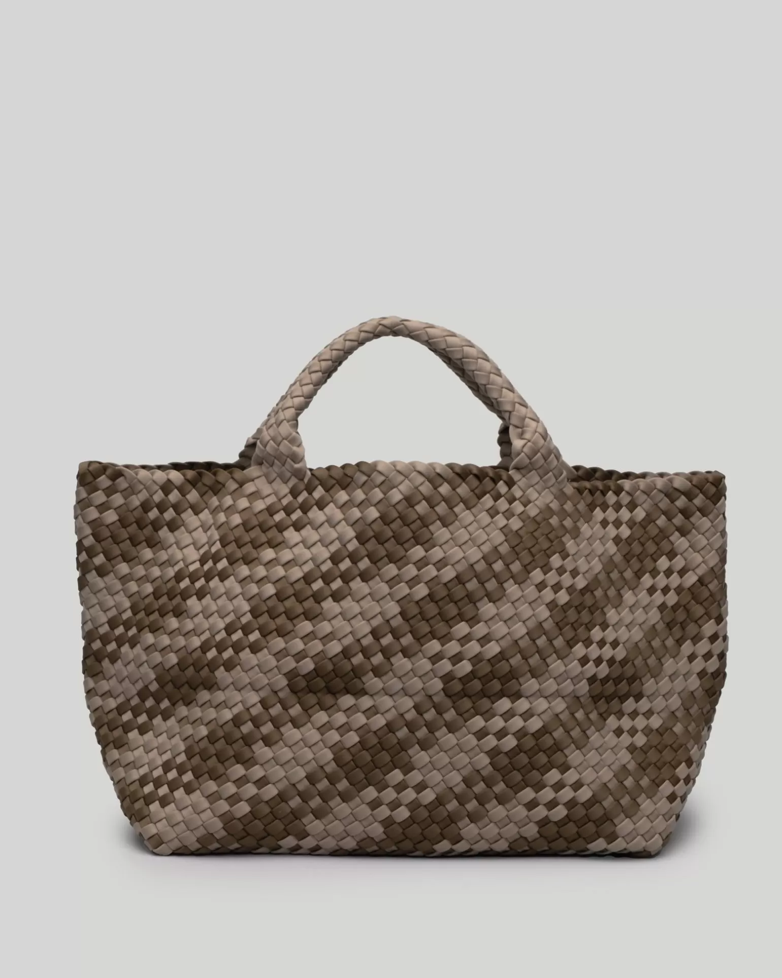 Totes<NAGHEDI St. Barths Medium Tote Plaid Driftwood