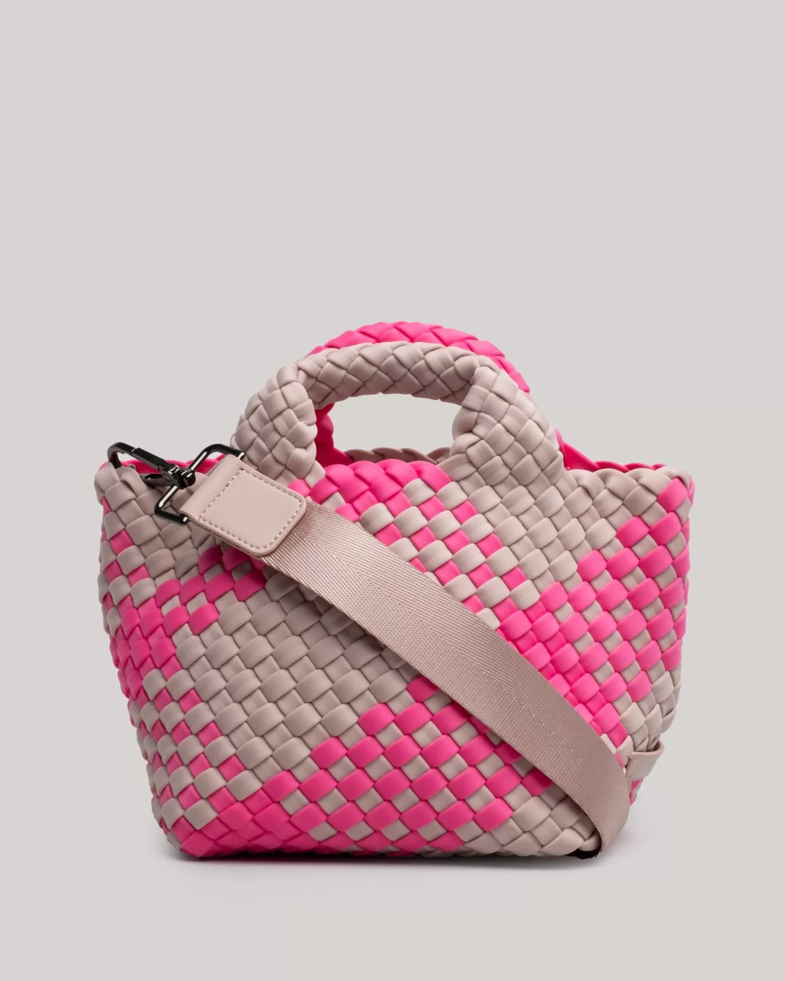Totes<NAGHEDI St. Barths Petit Tote Plaid Isa