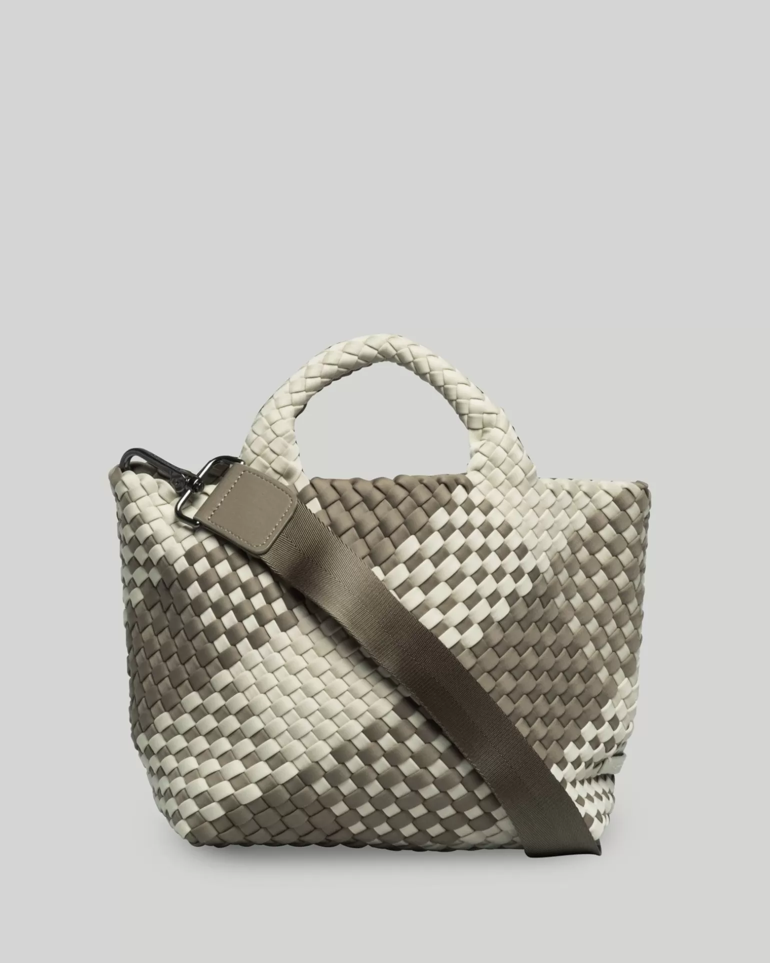 Totes<NAGHEDI St. Barths Small Tote Plaid Santa Fe