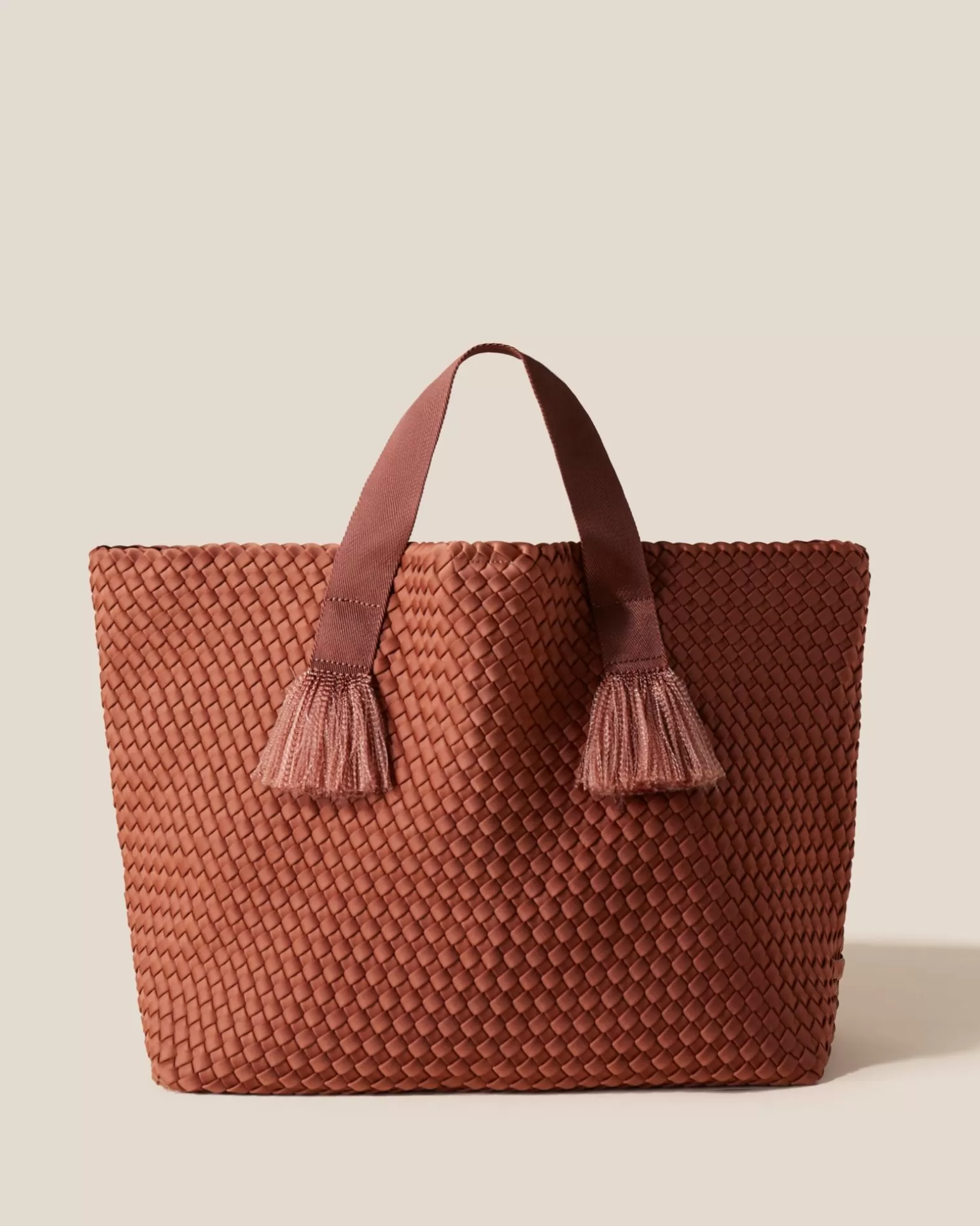 Totes<NAGHEDI Tulum Large Tote Adobe