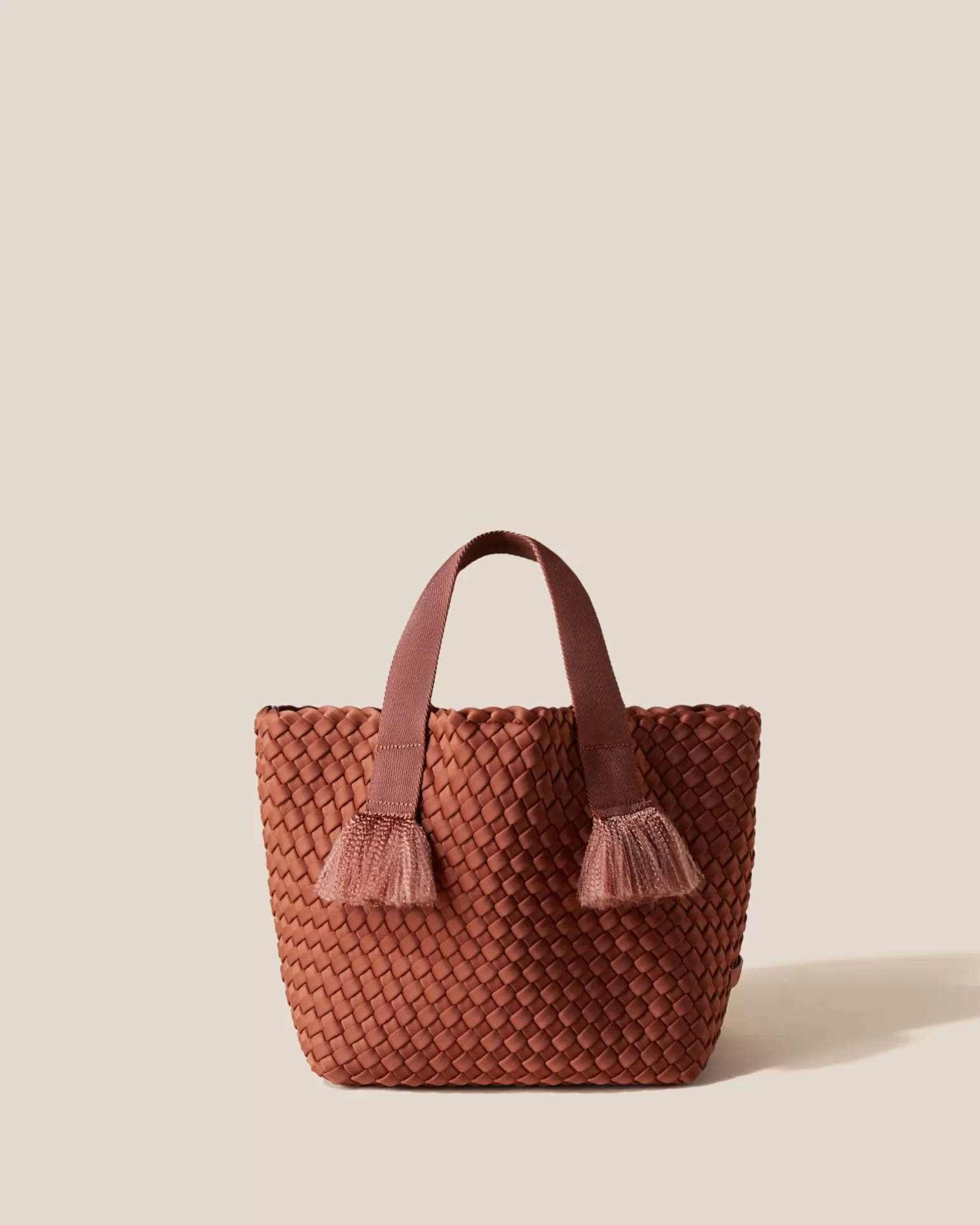 Totes<NAGHEDI Tulum Small Tote Adobe